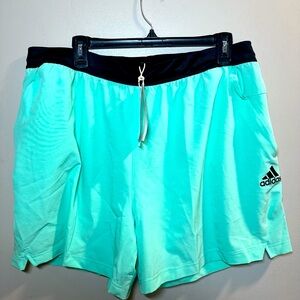 NWT Adidas Training Shorts M Axis WVN 6 HZ3343 Easy Green Men’s Size XL